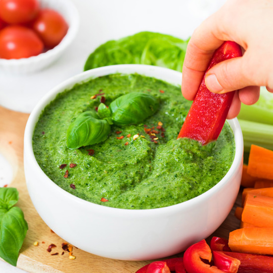 Asparagus-Spinach Dip