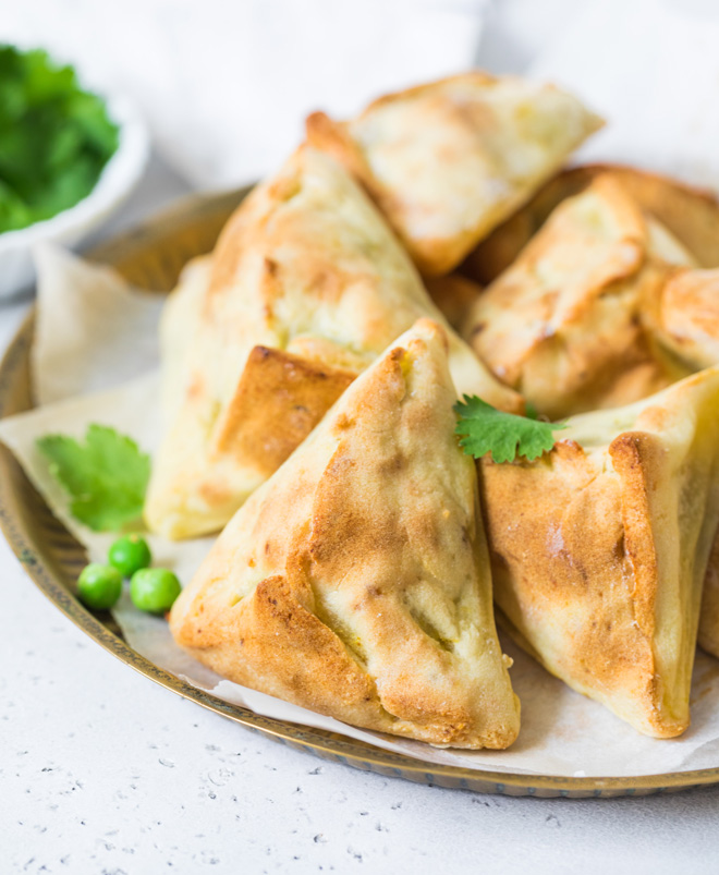 Curry Potato Samosas