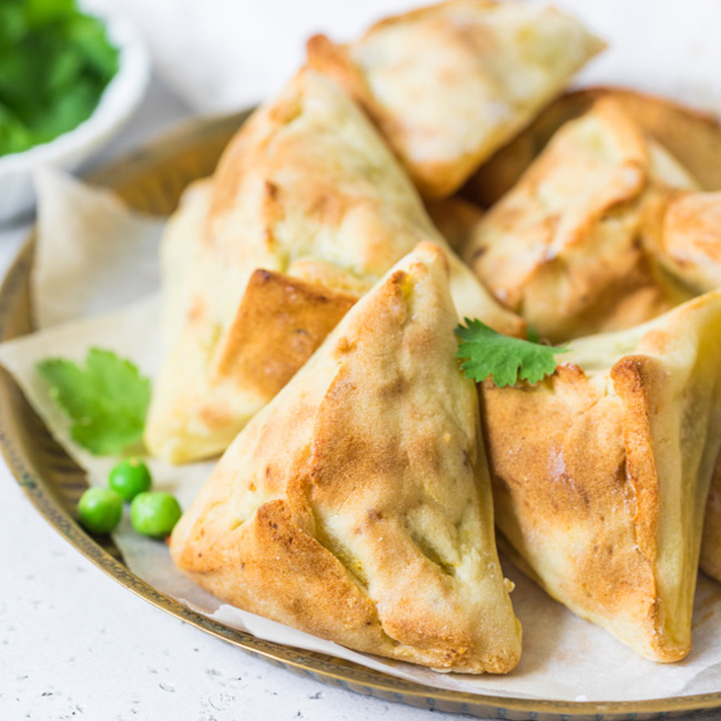 Curry Potato Samosas