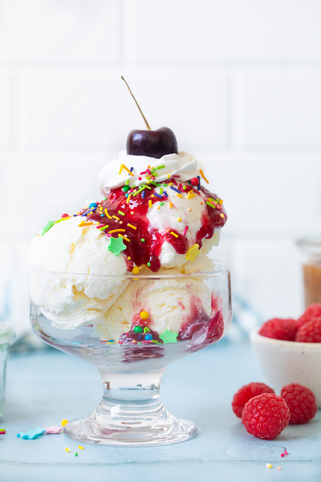 Kid's Ice Cream Sundae