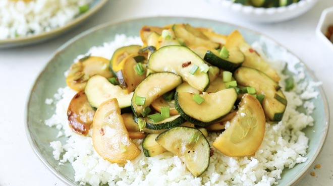 Zucchini & Squash Stir Fry