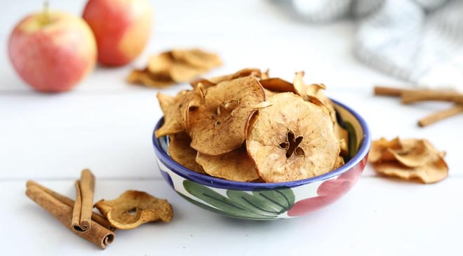 Baked Apple Chips 