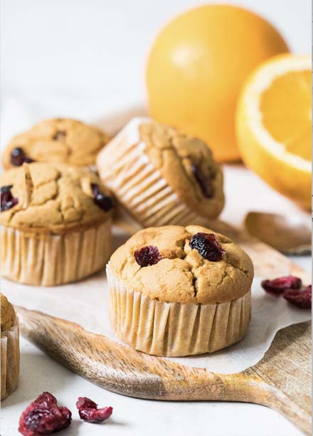 Cranberry Orange Muffins