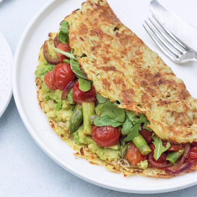 Hash Brown Omelette