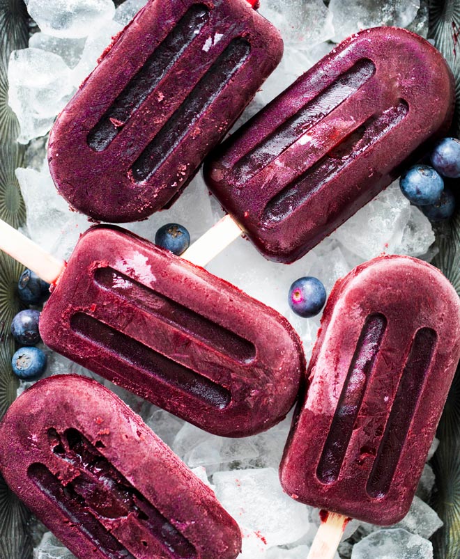 Heavy Metal Detox Smoothie Popsicles