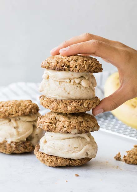 Ice Cream Cookie Sandwiches 