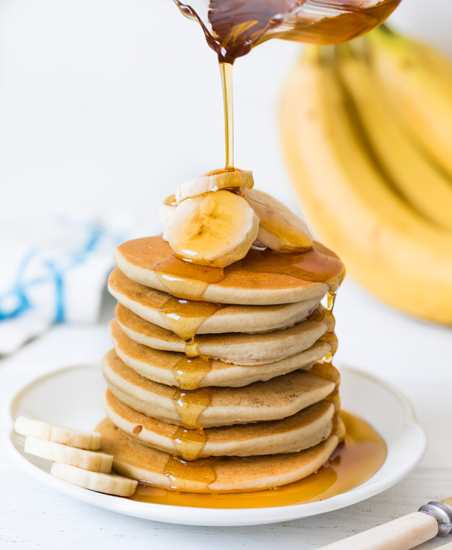 Millet Banana Pancakes