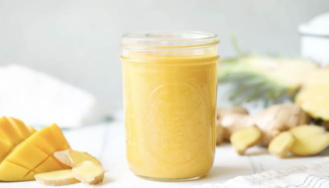 Pineapple & Ginger Smoothie 