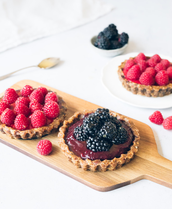 Blackberry & Raspberry Jam Tartlets