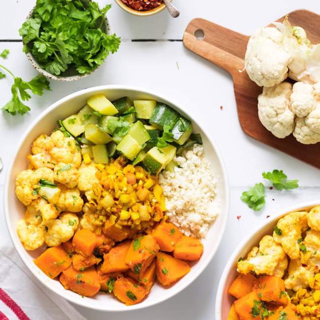 Cauliflower & Squash Bowl