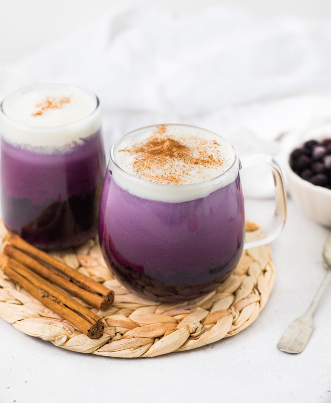 Wild Blueberry Latte