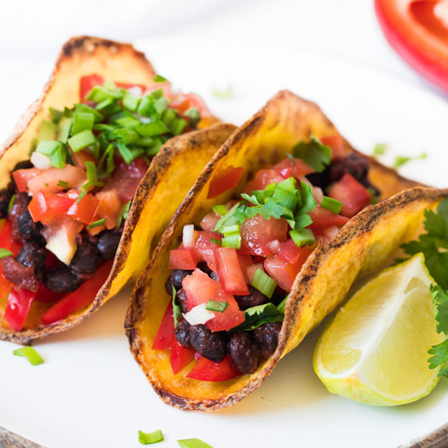 Black Bean Potato Tacos