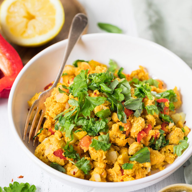 Chickpea Scramble