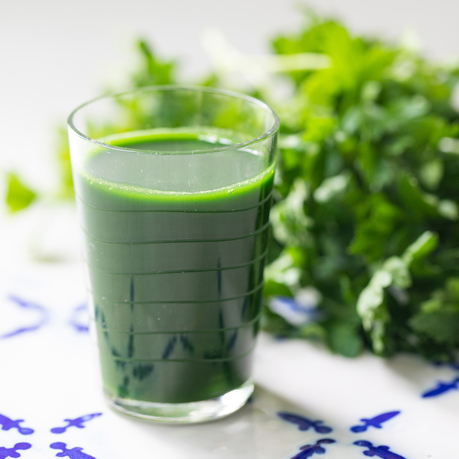Parsley Shot