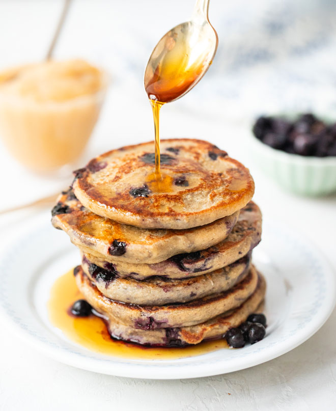 Wild Blueberry Pancakes