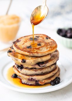 Wild Blueberry Pancakes
