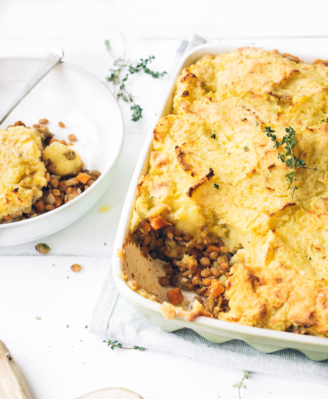 Lentil Shepherd's Pie