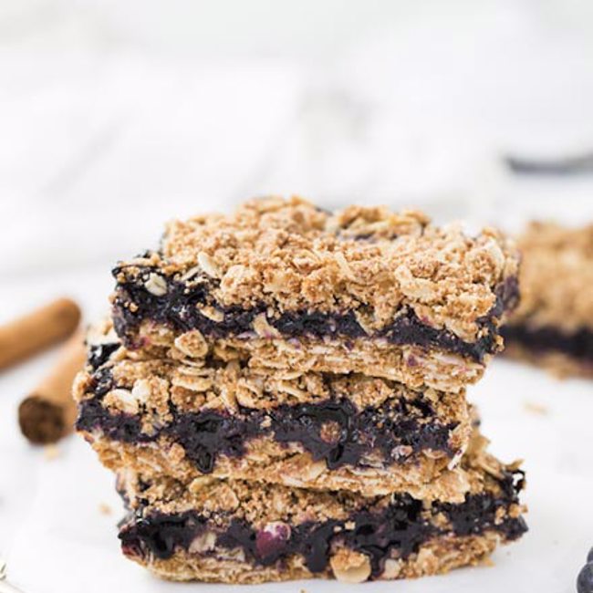 Wild Blueberry Bars